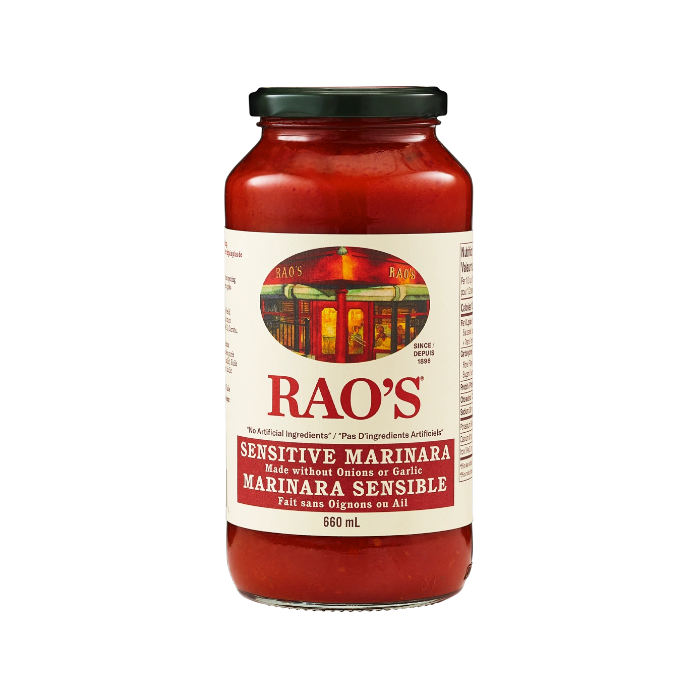 Sauce marinara sensible