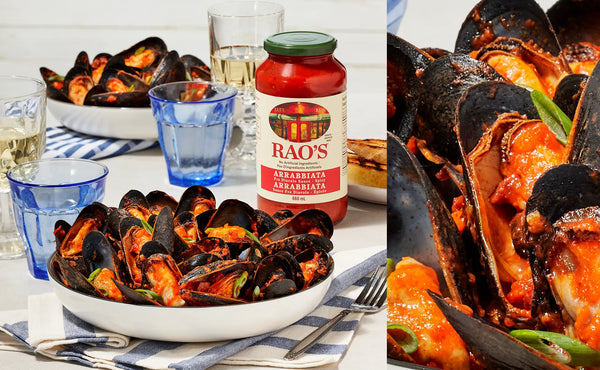 Moules arrabbiata au chorizo