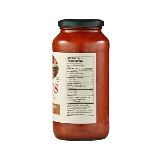 Sauce à l’ail rôtie