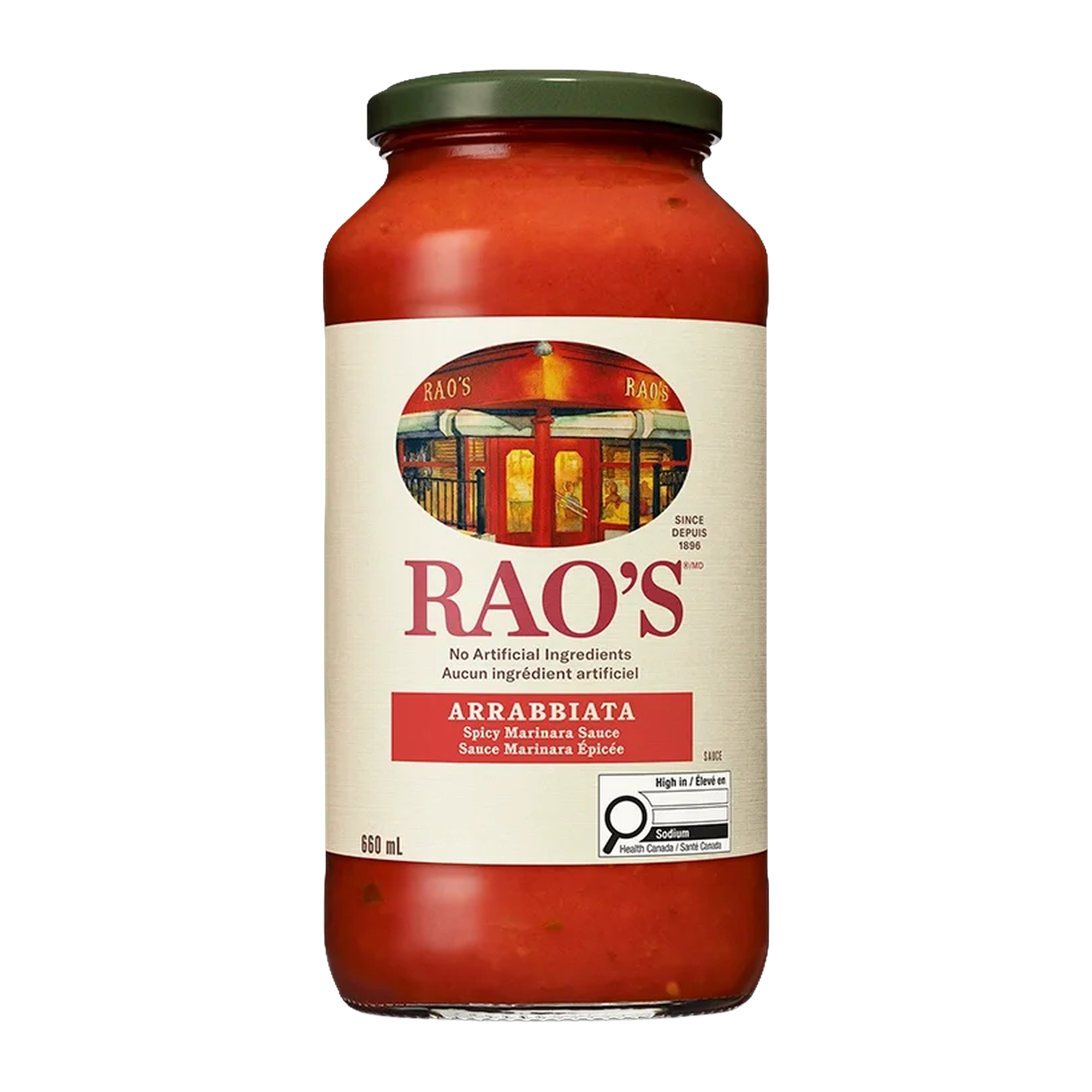 Pot de sauce arrabbiata Rao's