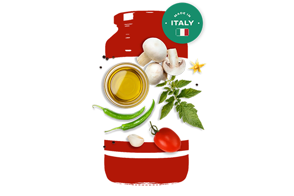 Rao's pasta sauce made with premium ingredients including tomatoes, garlic, herbs, and olive oil