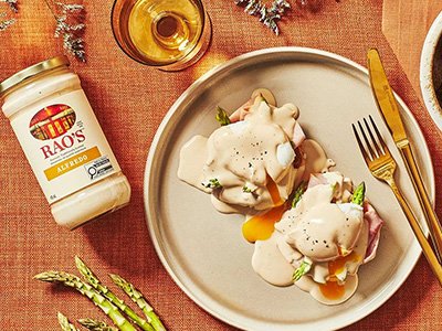 Alfredo Eggs Benedict
