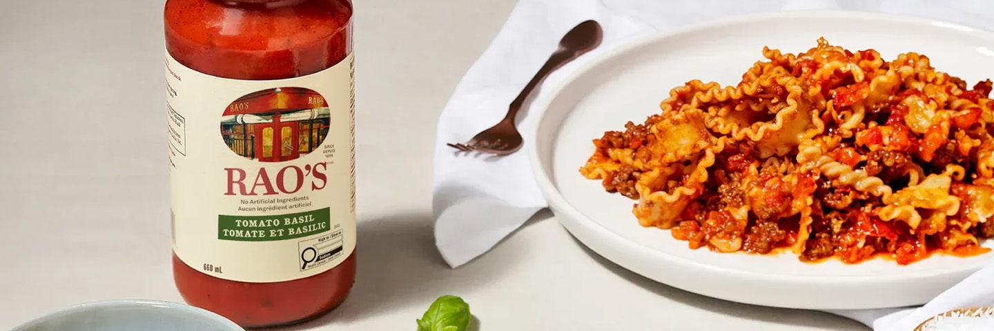 Mafaldine sauce bolognaise