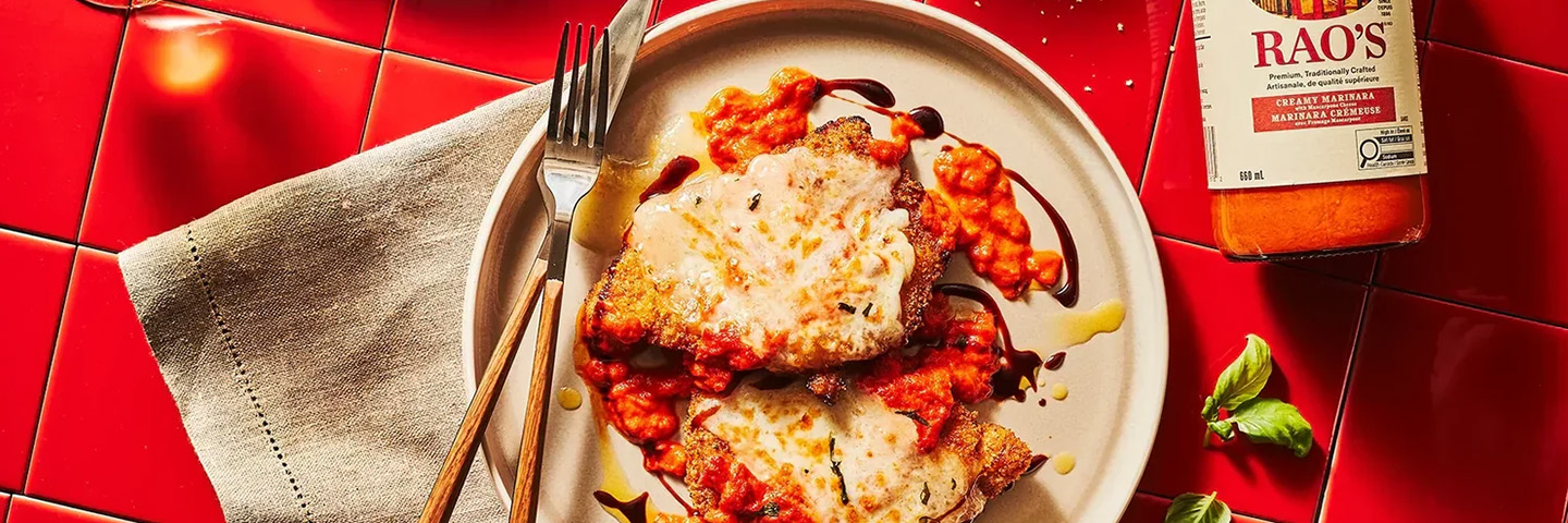 Côtelettes de porc à la parmigiana