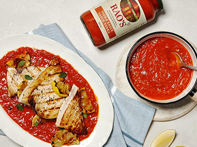 Espadon sauce à la vodka