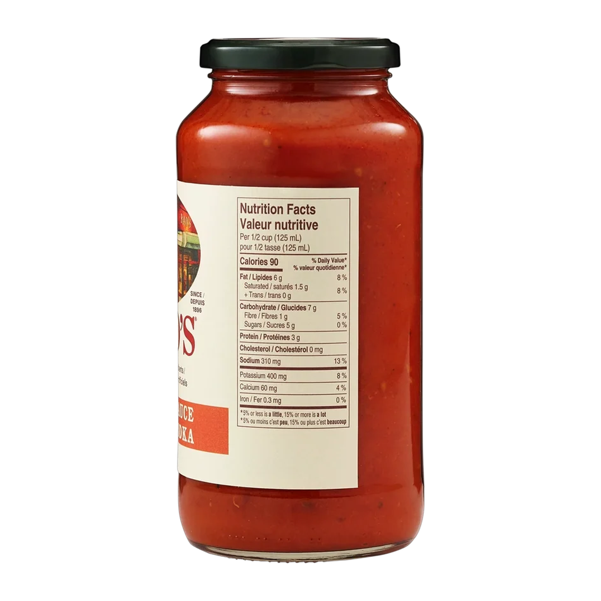 Vodka Sauce Left Image